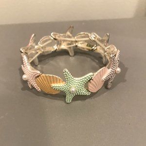 Pretty Seashell Multicolored Bracelet